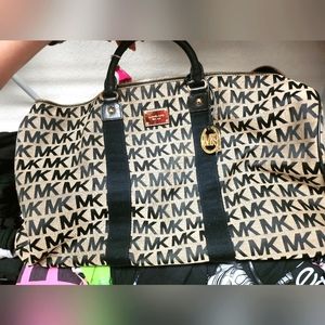 Brand new never used MK large duffle bag